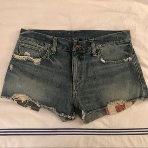 Ralph Lauren Denim & Supply patriotic jean shorts